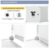 DIY 8 Cube Shoe Rack Multi Use Modular Organizer Storage Plastic Cabinets
