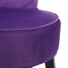 Velvet/Linen Dressing Table Stool Vanity Chair Bedroom Makeup Stool Seat Back