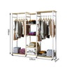 Heavy Duty Large Open Wardrobe Clothes Rail Rack Coat Hanging Garment Shelf