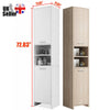 Modern Bathroom Cupboard Tall Cabinet Furniture Large Storage Unit Home Kitchen