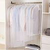 6 PACK SET CLEAR GARMENT DRESS SUIT CLOTHES COAT COVER PROTECTOR TRAVEL ZIP BAGS