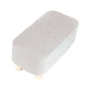 Linen Fabric Footstool Foot Rest Stool Pouffe Ottoman Seat Living Room Furniture