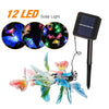 Garden Solar Powered Butterfly Fairy String LED Lights Waterproof Party Outdoor