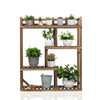 Large Wood Plant Stand Flower Display Rack Garden Bonsai Storage Shelf Anti-fall