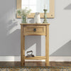 Corona 1 Drawer Console Table - Mexican Solid Pine, Distressed