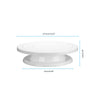 28cm 360 Rotating Cake Turntable Baking Kitchen Icing Decorating Stand Revolving