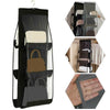 Wall Door Hanging Storage Wardrobe Shelf Bag Holder Organizer Closet Shoe Rack #
