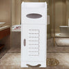 Pure Wooden Bathroom Cabinet Shelf Cupboard Bedroom Storage Unit Free Standing