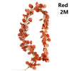 1/2m Artificial Fake Eucalyptus Garland Wreath Greenery Leaf Vine Plants Foliage