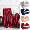 Sherpa Throw Fleece Blanket Soft Fluffy Warm Cozy Sofa Bed Throws Double 150*200