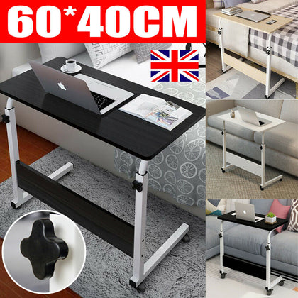 Notebook Computer Desk Adjustable Portable Laptop Table Trolley Sofa Bed Tray UK