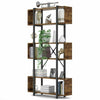 Tribesigns Vintage Bookcase for Home Office 6 Tier Bookshelf Living Room Divider