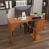 Folding Study Office Desk Table Computer Desk Wooden Laptop Office Workstation