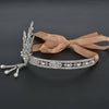 Gatsby 1920's Flapper Crystal Pearl Headpiece Headband Bracelet Silver Ring Set