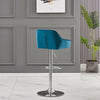 Bar Stools Gas Lift Stools Velvet Breakfast Kitchen Club Cafe Pub Swivel Chairs