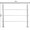 Stainless Steel Hand Rail Balustrade 0-3 Cross Bar Home Garden Safety Stair Rail