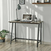 Small Industrial Computer Desk Vintage Metal Workstation Table Kids Office Desk