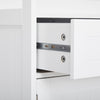 Mondeer Tall & Midi Bathroom Cabinets Cupboard MDF with Drawer Kitchen White