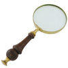 Magnifier Reading Repair Magnifying Glass Reader Wooden Handle Vintage Gift 3''