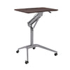Mobile Rolling Laptop Computer Desk Adjustable Height Bedside Table Home Office