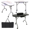 New Portable Foldable Mobile Manicure Nail Art Table Beauty Salon Desk Carry Bag