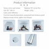 Mirror Decor Bathroom Wall Sticker Roll Self Adhesive Stick Room Film