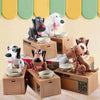 Pet Dog Stealing Eating Coin Money Penny Cents Puppy Storage Bank Saving Box