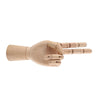 Wooden Mannequin Hands Artwork Sculpture Left Body Jointed Articulated Model