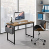 Computer Desk Wood Writing Desk Gaming Desk with Storage for Home Office Study