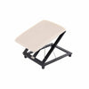 NEW! Adjustable Folding Cushion Padded Footstool Foot Leg Rest
