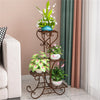 Love Heart Metal Plant Stand Flower Pot Corner Shelf Art Display Rack In/Outdoor