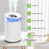 2.5L USB Electric Air Humidifier LED Night Light Air Purifier Home Relax Defuser