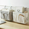 Bed Bed Organizer Bedside Pockets Gadget Storage Holder Couch Hanging Bag Home