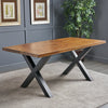 Pair of Industrial Style Robust Steel Legs Dining Table/Desk/Bench Frame Legs