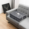 Electric Heated Over Throw Blanket Washable Soft Fleece w/ Monitor Warm Mattress
