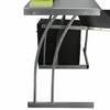 Modern L-shaped Computer Desk Corner PC Table Workstation Home Office w/ Shelves