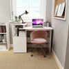 Modern Computer Desk w/ Shelf PC Laptop Study Table Office Workstation Furniture