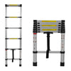 6.2M Portable Heavy Duty Aluminium Telescopic Ladder Extendable 20.3ft