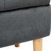 Chesterfield Ottoman Bench Velvet Deep Button Seat Storage Chest Toy Rect Stool