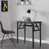 Foldable Computer Desk Wooden Desktop Table Office PC Laptop Study Workstation