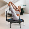 40" Foldable Fitness Trampoline Kids Adult Exercise Jump Rebounder W/ Handle