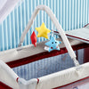 Portable Baby Travel Cot Crib Bassinet Bed Playpen Infants with Mattress Folding