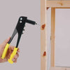 New Pop Rivet Gun With 60 Rivets 4 Heads Pvc Handle And Safety Catch