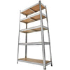 Garage Storage Shelves Racking Shed Boltless shelving Warehouse 5 shelf units