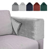 2x Stretch Velvet Armchair Covers Chair Arm Protector Cover Sofa Couch Armrest