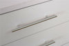 White High Gloss 8 Drawer Sideboard / Cupboard / Buffet Solo / Chest of Drawers