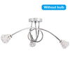 LED Crystal Ceiling Light Chandelier 3 Way Lamp Kitchen Bed Living Room Lights u