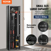 Gun Cabinet Rifle Safe w/ Digital Keypad & Lock for 3 Rifles and 4 Pistols