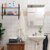 2Tier Vintage Wall Unit Floating Hanging Shelf for Kitchen, Living Room Bedroom
