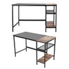 120CM Home Office Computer PC Desk Table Writing Study Workstation with Shelves